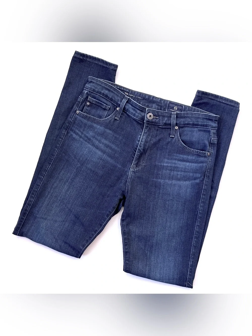 Adriano Goldschmied Farrah Skinny Denim Jeans in Medium Blue Wash (27)